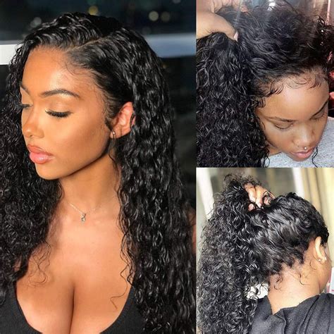 Get ready for a night out with a magic lace front party wig